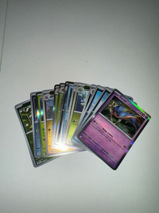 Lote 255 Cartas Pokémon FUEGOS FANTASMALES + DADOS
