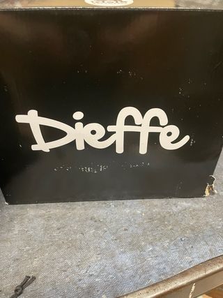 Casco nuevo de moto Dieffe negro