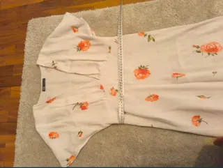 Vestido largo estampado floral