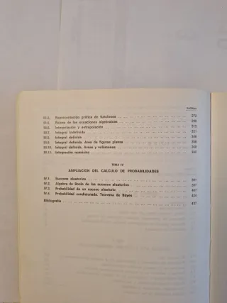 Libro matemáticas del antiguo COU