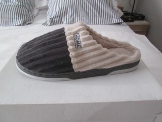 Zapatillas HOME Bicolor Gris y Beige