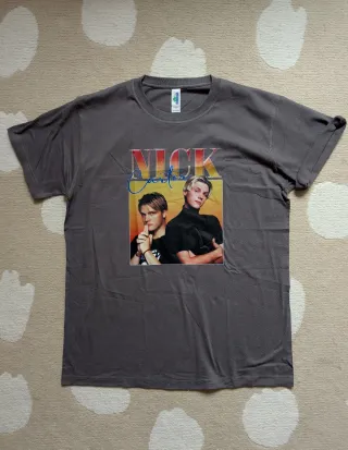 Camiseta Vintage Nick Carter Backstreet Boys (L)