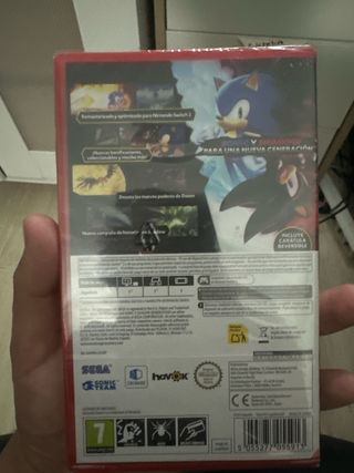 Sonic Generations Day One Edition Nintendo Switch