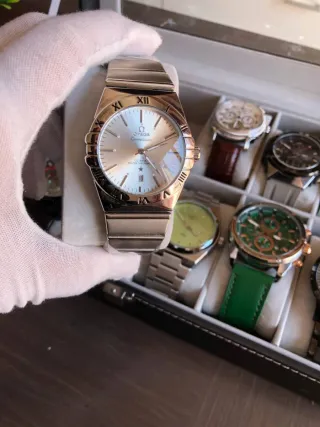 Constellation Reloj de Lujo Plata Blanco