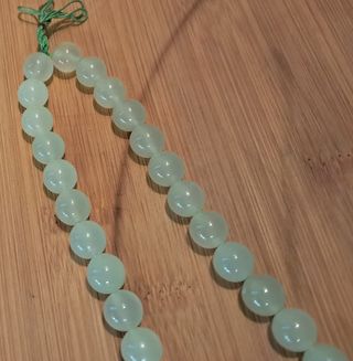 Filo sfere Giada verde chiaro