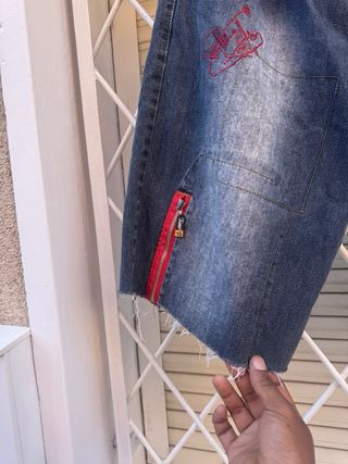 Pantalones vaqueros marca EL NIÑO con llamas