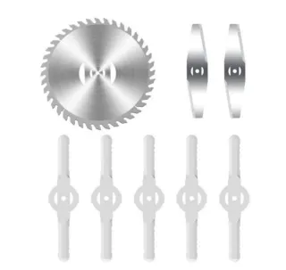 Desbrozadora inalámbrica cortacésped. PRECINTADA