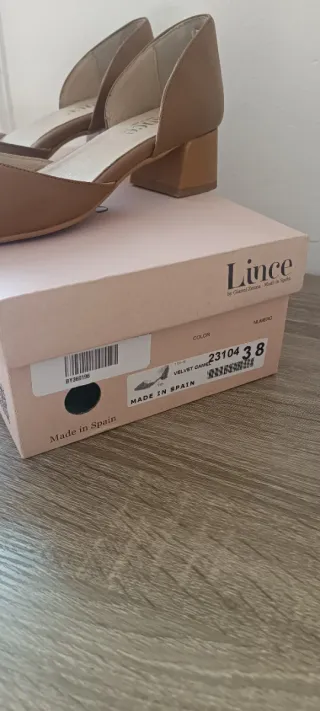 Zapatos de salón Lince marrones