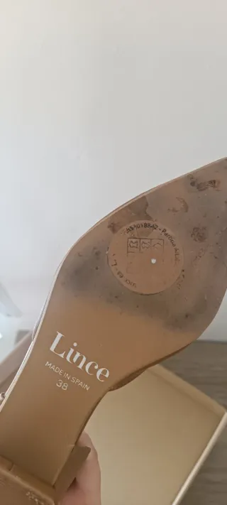 Zapatos de salón Lince marrones