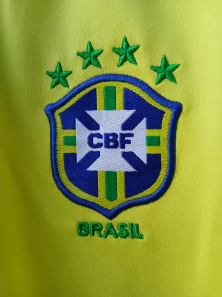Camiseta de Futbol 2002 Brasil - Ronaldinho