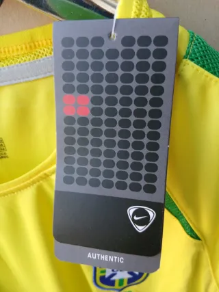 Camiseta de Futbol 2002 Brasil - Ronaldinho