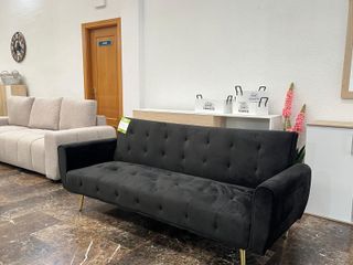 OFERTON!! Nuevo sofa cama negro!!