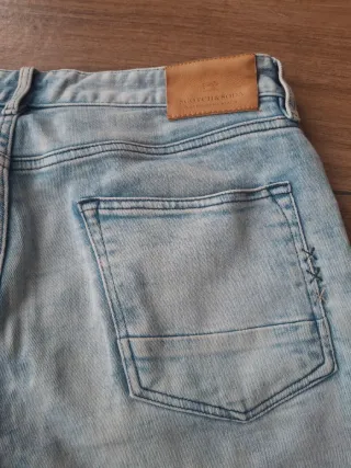 Vaqueros Scotch & Soda Ralston Azules.