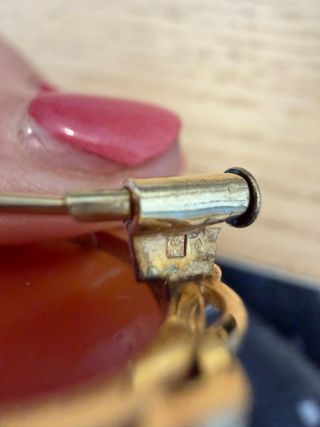 Spilla cammeo antica vintage conchiglia