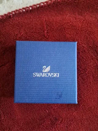 Pulsera Swarovski Stardust Negra y Plateada