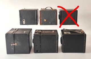 Lote 5 Cámaras Kodak Brownie