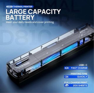 Impresora Térmica Portátil Polono D810