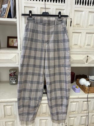 Blazer Zara Cuadros con pantalón a juego