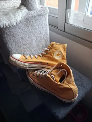 Converse All Star Amarillas Talla 37