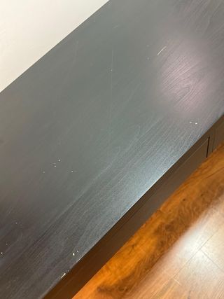 Escritorio Ikea Negro con Cajones