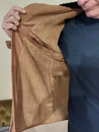 Chaquetón de piel Loewe Marrón