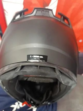 Casco Moto Shark Dskwal 3 Negro Talla L