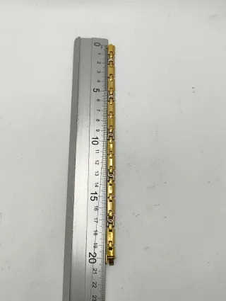 Pulsera Oro 18kt eslabones bicolor