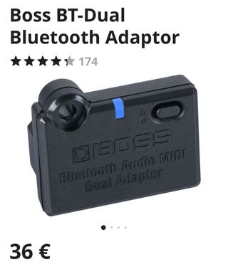 BOSS Dual Cube LX + Adaptador Bluetooth (NUEVO)