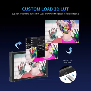 Monitor Portátil Feelworld T10 10.1 4K HDMI