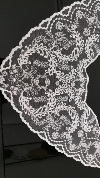 PEINADOR FALLERA BLANCO CRUDO.