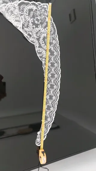 PEINADOR FALLERA BLANCO CRUDO.