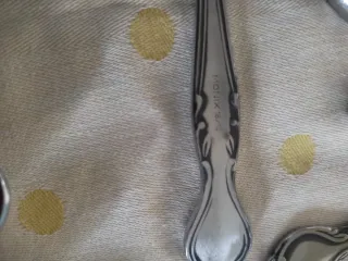 Cubertería Monix acero inox. Plateada