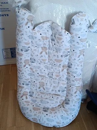 Minicuna colecho Chicco Next2Me Gris