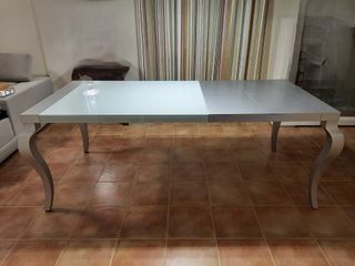 Mesa comedor y 6 sillas madera