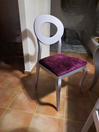 Mesa comedor y 6 sillas madera