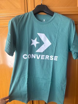 Camiseta Converse Verde Azulado
