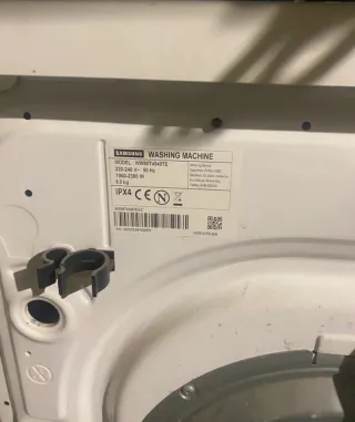 Lavadora Samsung Blanca