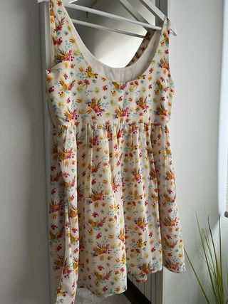 Vestido fresco estampado floral