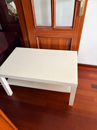 Mesa auxiliar blanca Ikea