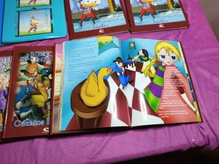 Libros infantiles, cuantos bilingües, ingles CD