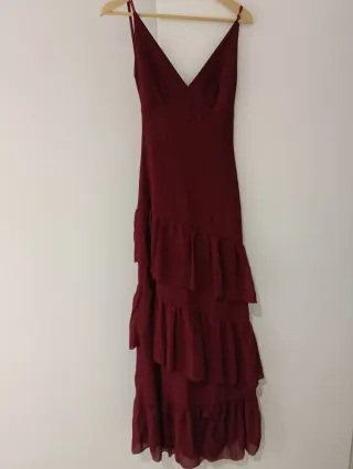 Vestido Oh julliette! Modelo Breeze dress burdeos