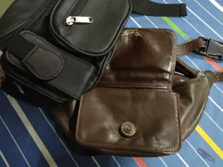 Riñoneras Marrón y Verde