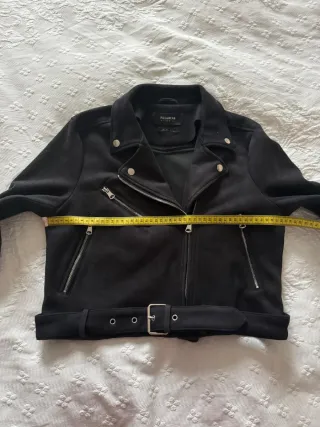 Cazadora Biker Azul Marino