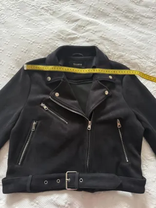 Cazadora Biker Azul Marino
