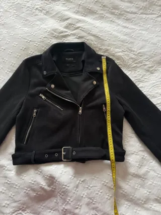 Cazadora Biker Azul Marino