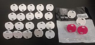 24 Protectores Enchufes Blanco