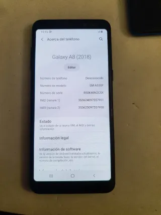 Samsung Galaxy A8 Negro