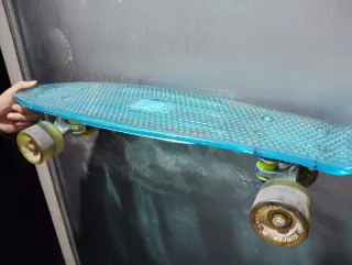 Skate Land Surfer Azul Transparente