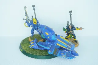 Warhammer 40k Eldar Cañón + 5 Infantería