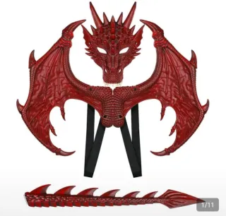 Disfraz Dragón Mujer Talla Única